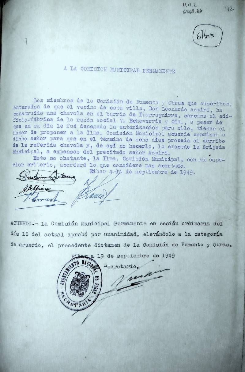 6aa405Iparragirre Leonardo Azpiri Signature 6868.66_1949 Leonardo Azpiri derribo chabola 1-Derribo de chabola.JPG