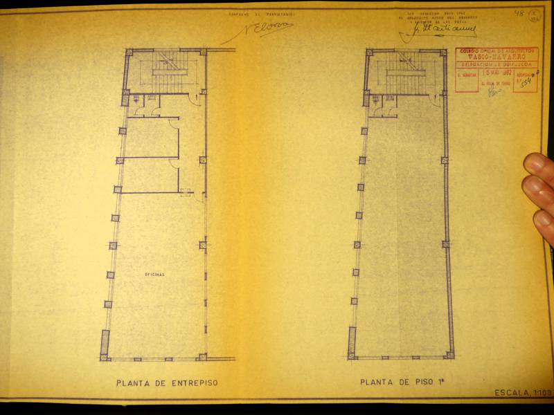 1fc808Otaola Laurona signature 6905.05-2_1962 modificación proyecto original 5-Planta entresuelo y piso primero.JPG