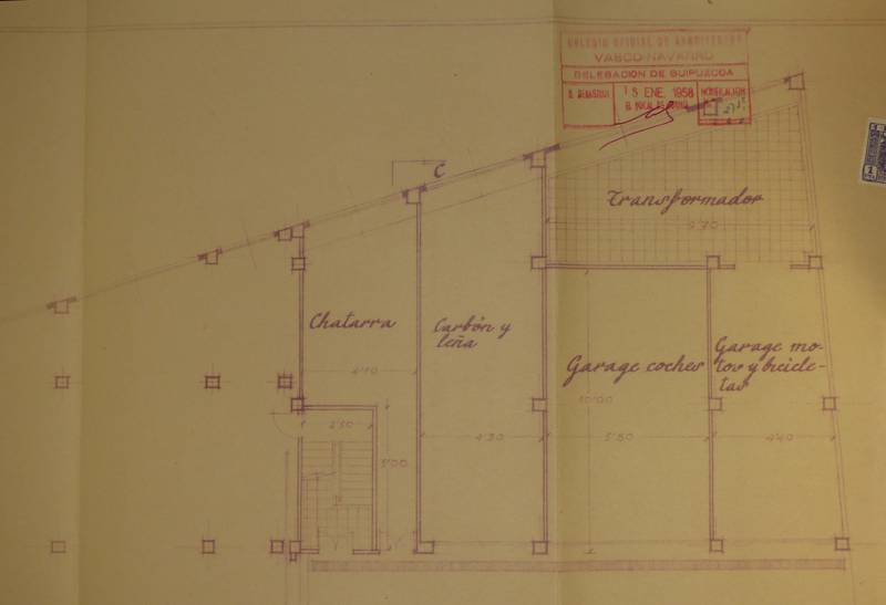 ede808Otaola La Imperial Española signature 6892.03_1958 ampl zaguera 2 plantas 6-Detalle planta baja.JPG